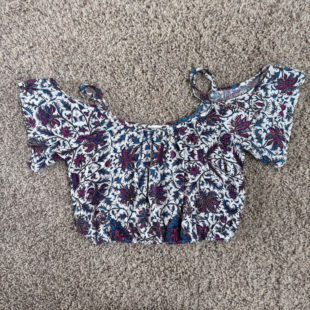 LA Hearts by PacSun women size small cropped shirt top blouse